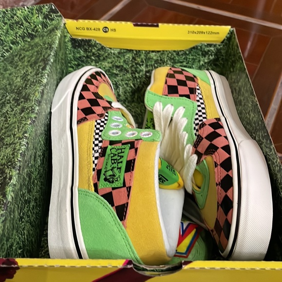 Vans half Cab Tierra Whack multi color checkerboard - Picture 12 of 14